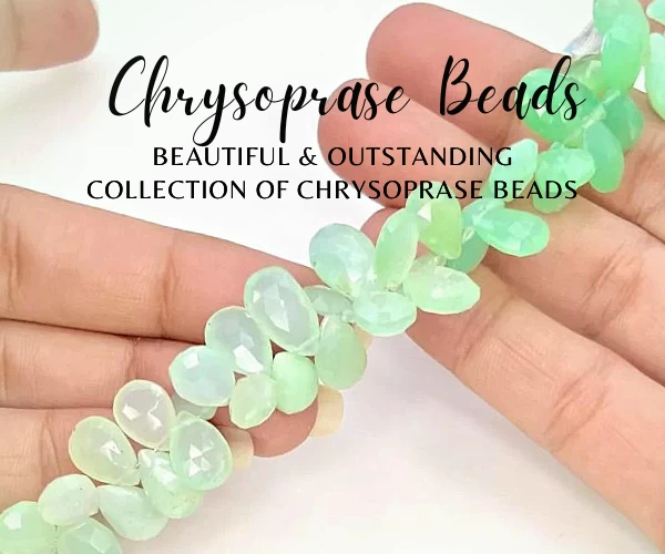 BUY NATURAL CHRYSOPRASE BEADS ONLINE